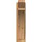 Ekena Millwork Thorton Slat Rough Sawn Outlooker, Western Red Cedar, 6"W x 18"D x 26"H OUT06X18X26THR06RWR - alternate 4